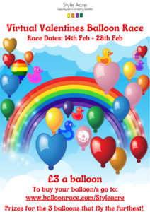 Style Acre Virtual Balloon Race - Poster