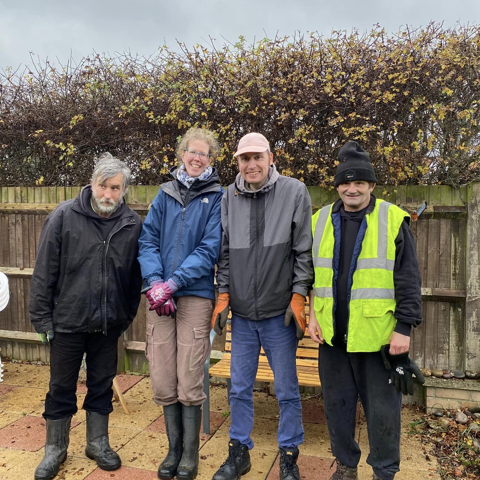 A group of gardeners from Green Acre - Employment support in Oxfordshire, Style Acre