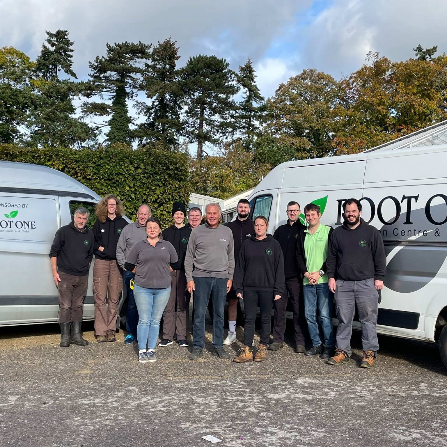 The Green Acre team and Root one team - Green Acre Garden Maintenance in Wallingford Didcot