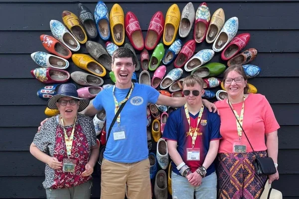 4 people being supported on holiday by Style Acre