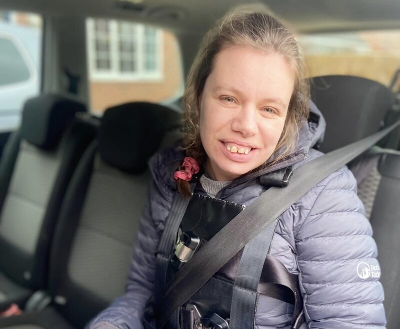 Going out for the day in the car