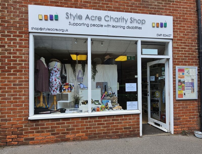 Image of the front of the Style Acre charity shop