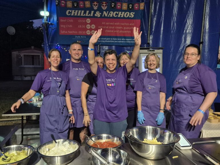 Volunteer Team at Truck One the team of 8 Style Acre volunteers at Truck Festival 2025