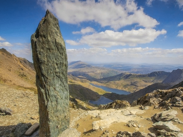 View from the top of Snowdon