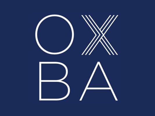 The OXBA logo